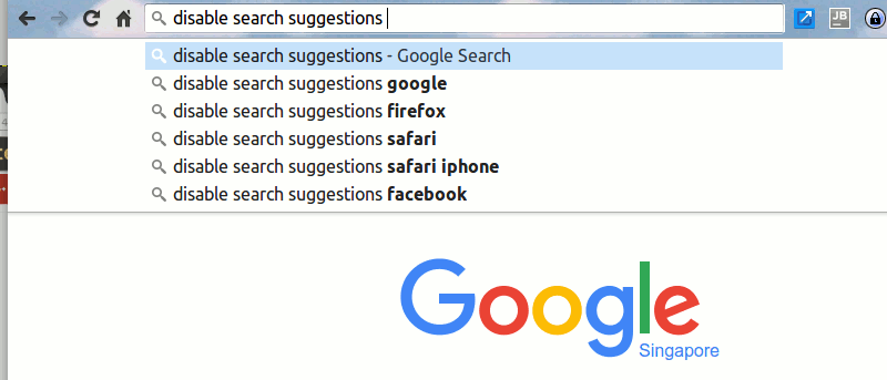 tính năng gợi ý tìm kiếm trên trình duyệt Chrome và Safari