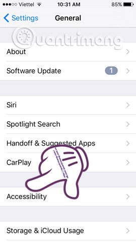 Cách không click vào quảng cáo khi chơi game trên iPhone