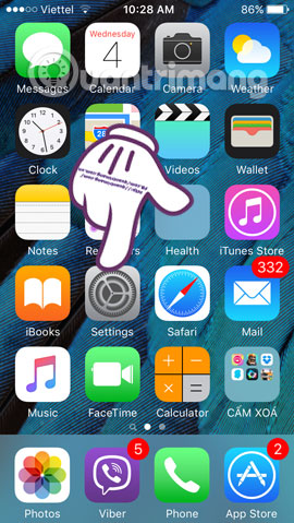 Cách không click vào quảng cáo khi chơi game trên iPhone