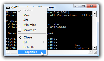 Command prompt Command prompt