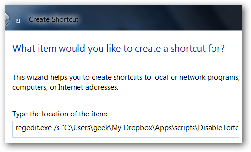 shortcut regedit.exe shortcut regedit.exe