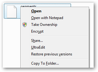 Vô hiệu hóa Send To Folder trên Menu Context 