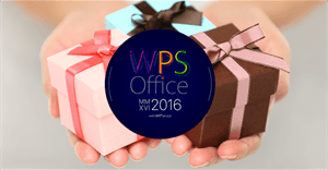 Miễn phí bản quyền WPS Office 2016, bạn đã sẵn sàng chưa? - ĐÃ HẾT HẠN