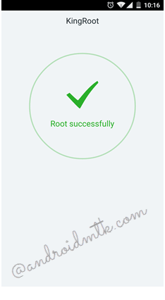  root thành công