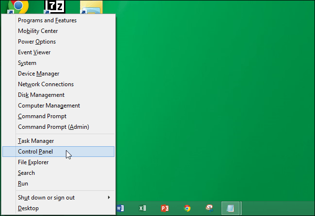 Control Panel Control Panel