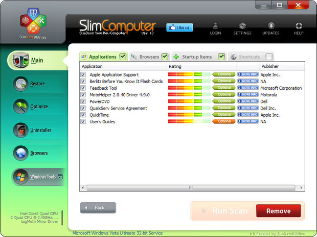 Slim Computer