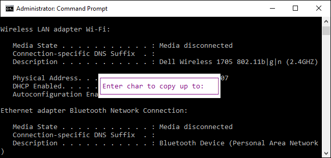 34 phím tắt cmd (Command Prompt) thông dụng trên Windows - Ảnh minh hoạ 4
