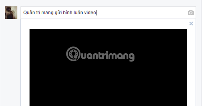 Gửi bình luận video gửi bình luận bằng video