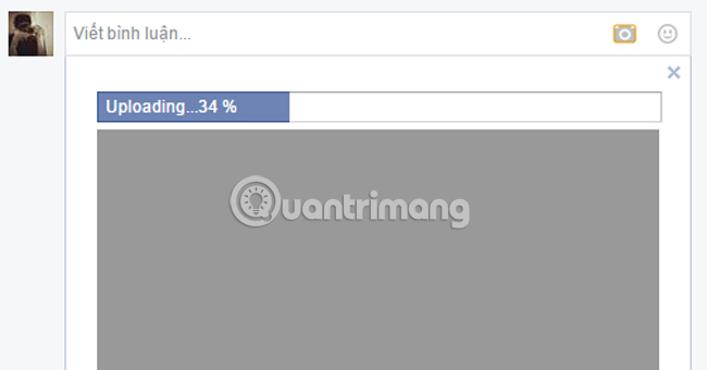 Tải video gửi bình luận bằng video