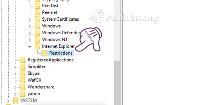 Chống gỡ bỏ extension cài đặt trong trình duyệt
