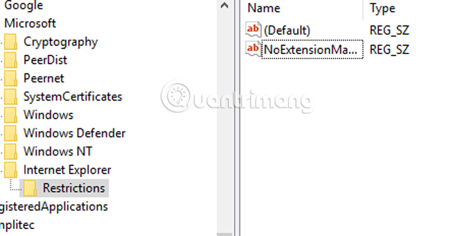 Chống gỡ bỏ extension cài đặt trong trình duyệt