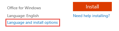 Chọn tiếp Additional install options