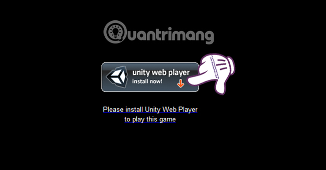 Cách cài đặt Unity Web Player chơi game 3D