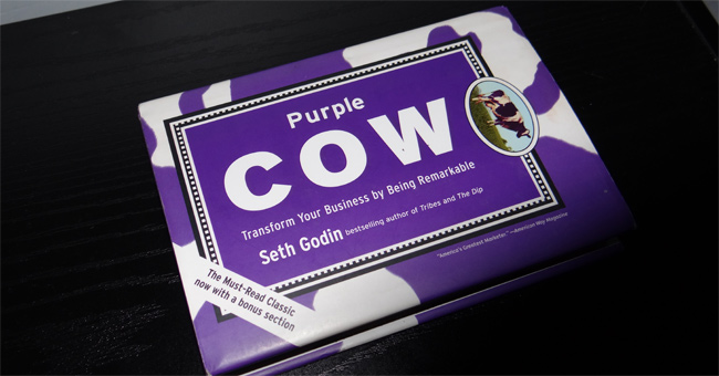 Purple Cow by Being Remarkable 9 cuốn sách kinh doanh