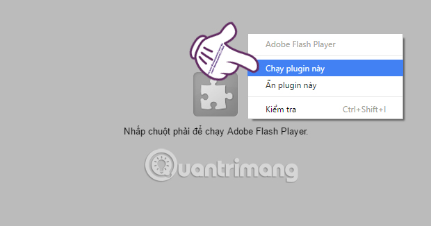 Cách chặn Flash trên Chrome