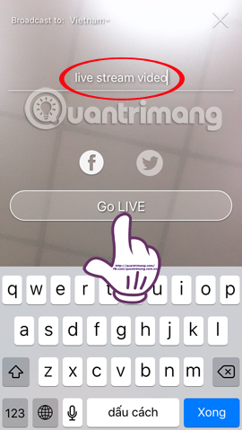 live stream bằng ứng dụng BIGO LIVE