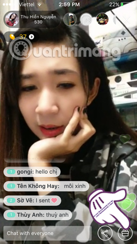 live stream bằng ứng dụng BIGO LIVE