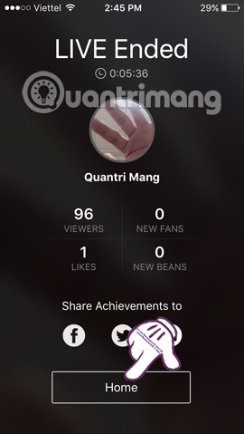 live stream bằng ứng dụng BIGO LIVE