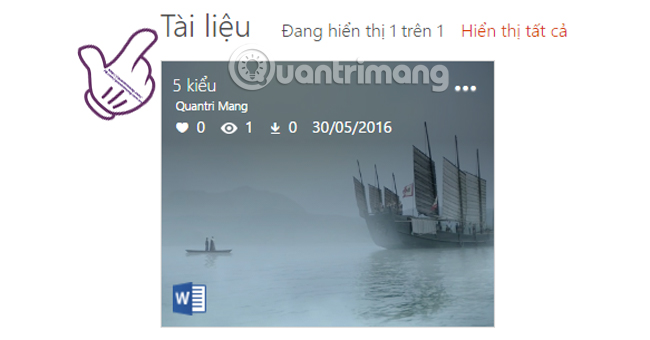 Tạo và chia sẻ tài liệu trên Facebook với Docs