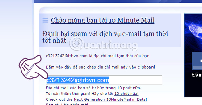 Đây Là Cách Tạo Địa Chỉ Email Ảo Nhanh Chóng - Quantrimang.Com