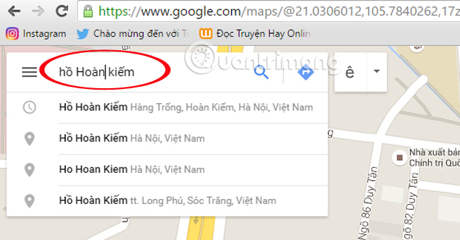 Xem trước hình ảnh nơi cần đến trên Google Maps