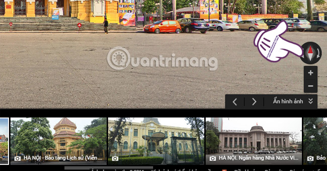 Xem trước hình ảnh nơi cần đến trên Google Maps