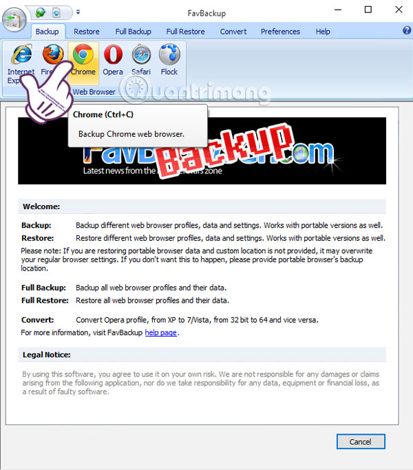 FavBackup