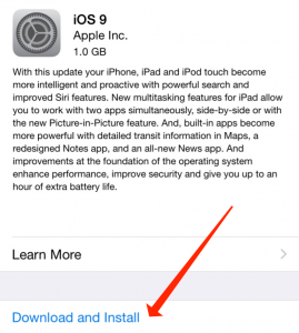 IOS update