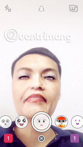 các hiệu ứng hình ảnh trong Snapchat