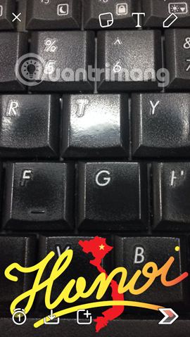 hiệu ứng snapchat