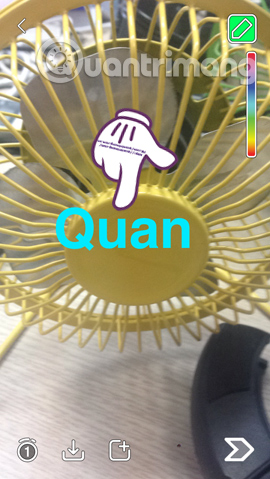 hiệu ứng snapchat