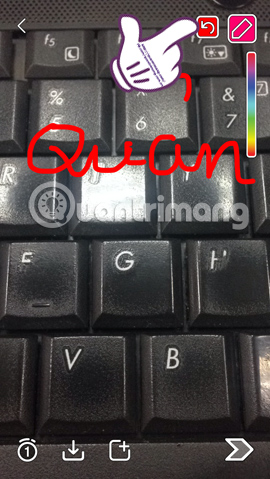 hiệu ứng snapchat