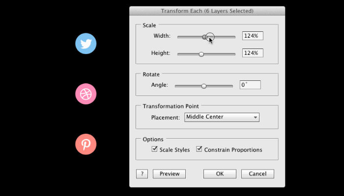 Transform Each