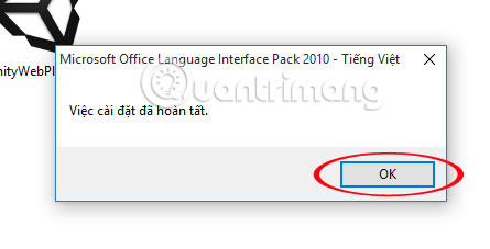 cài đặt giao diện tiếng Việt cho Microsoft Office 2010