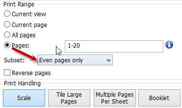 Instructions for printing two-sided paper in Word, PDF, Excel