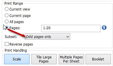 Instructions for printing two-sided paper in Word, PDF, Excel