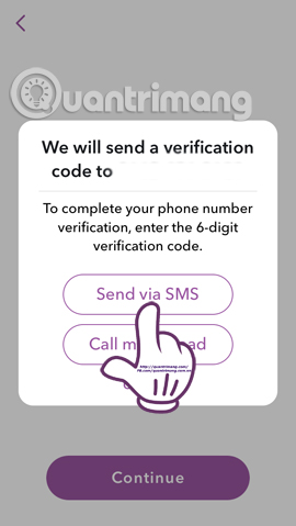 cách lấy lại mật khẩu tài khoản Snapchat