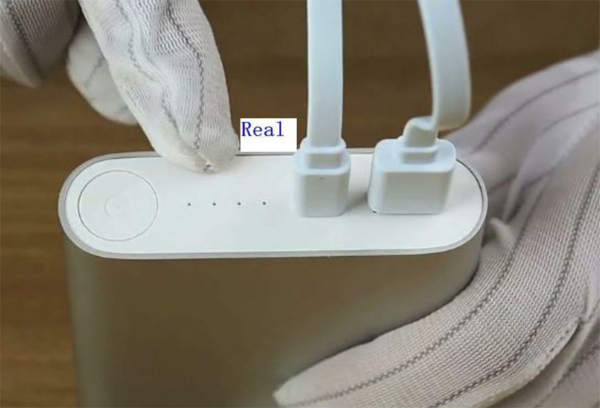 Cách nhận biết pin dự phòng Xiaomi chính hãng và nhái