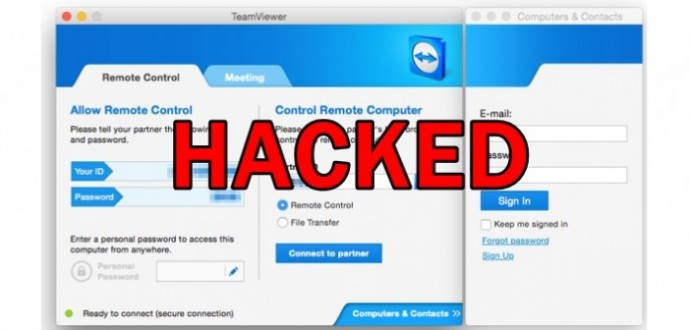 TeamViewer bị hack