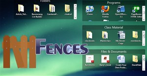 Quản lý màn hình Desktop gọn hơn với Fences