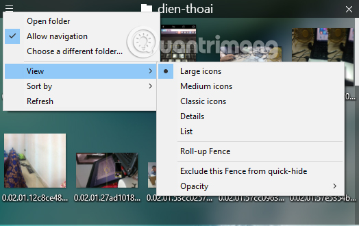 Quản lý màn hình Desktop gọn hơn với Fences