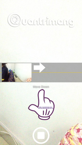 Điều chỉnh hướng di chuyển thiết bị Cách chụp ảnh Panorama trên Android, iOS