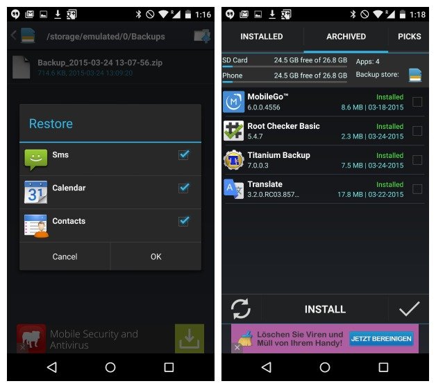 Hướng dẫn sao lưu và lưu trữ dữ liệu trên thiết bị Android của bạn an toàn