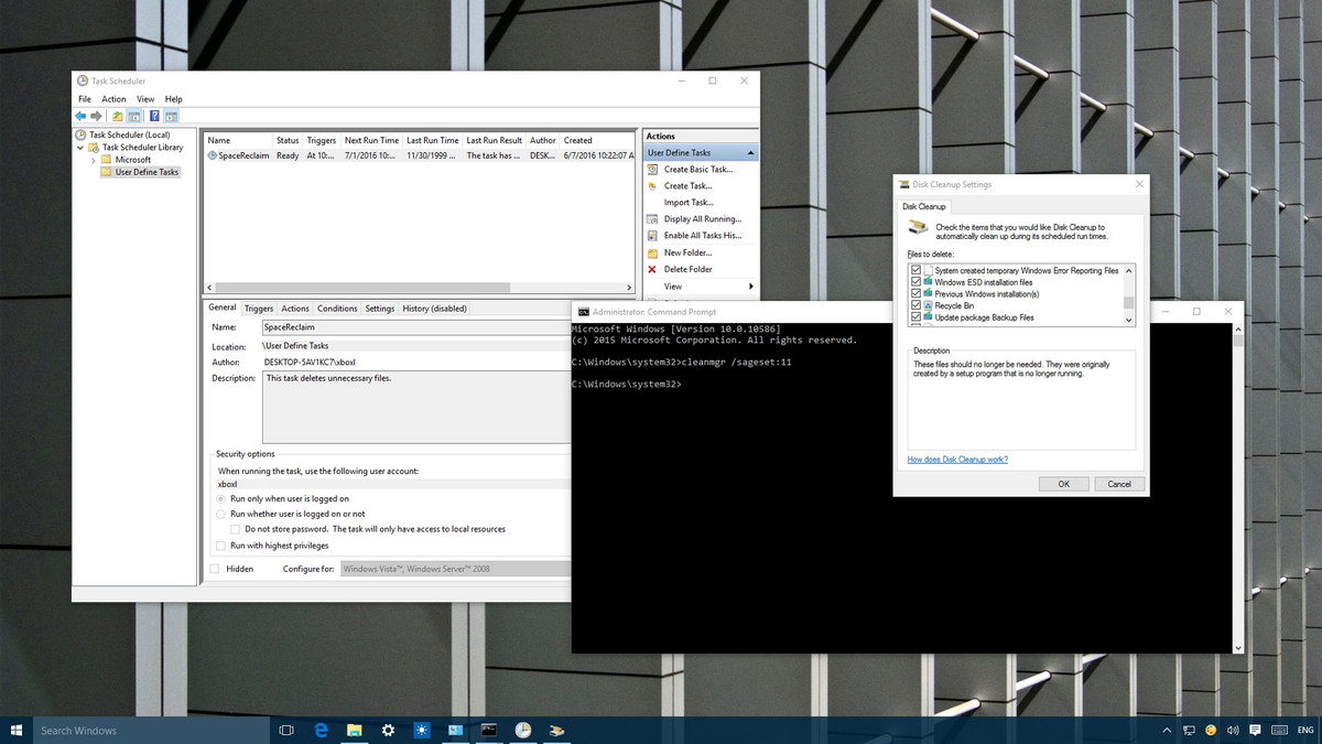 Disk Cleanup