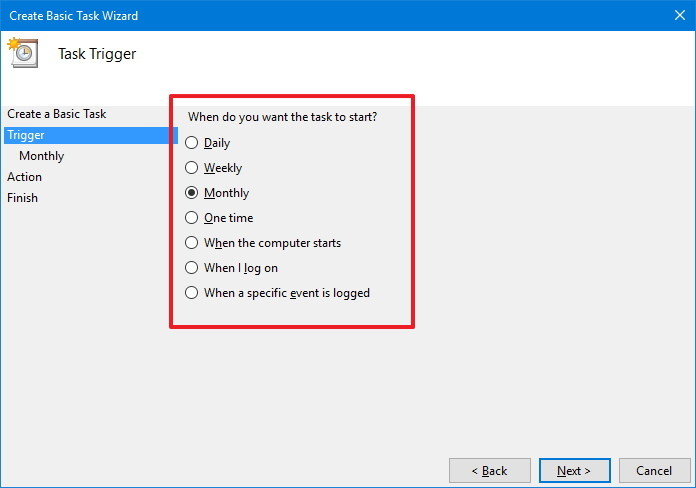 Chọn khoảng thời gian Chọn khoảng thời gian