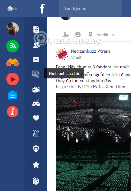 Đổi gió giao diện phẳng Facebook với Flatbook
