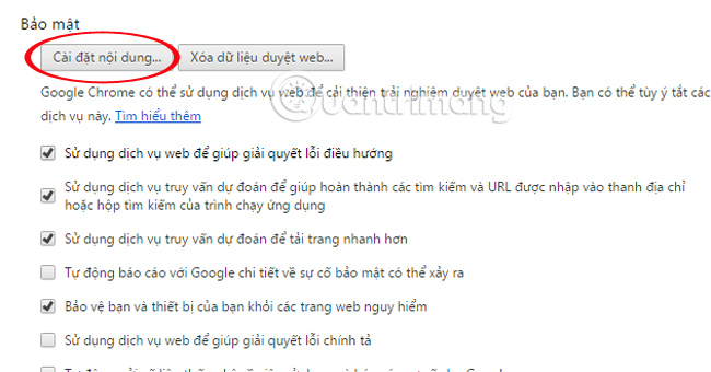 giảm lưu lượng Internet trên Google Chrome