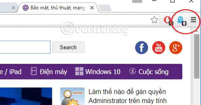 Cách sử dụng Ghostery chặn theo dõi trên trình duyệt Web