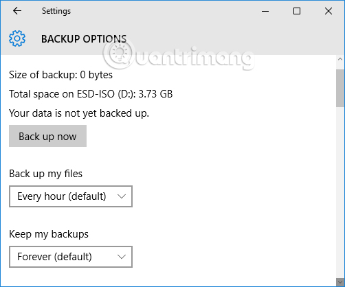 File History Backup