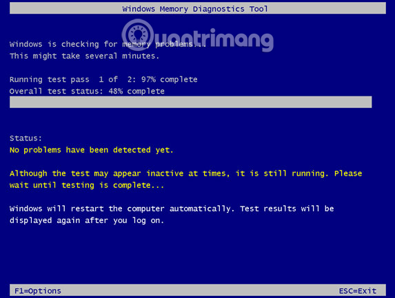 Windows Memory Diagnostic Tool